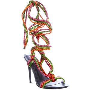 Steve Madden X Winnie Harlow Dancehall heels